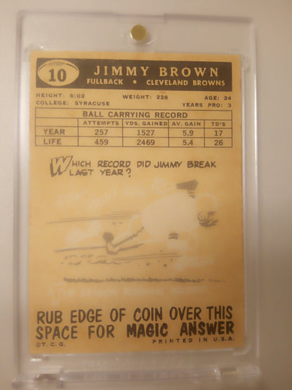 1959 Topps * Jim Brown * #10