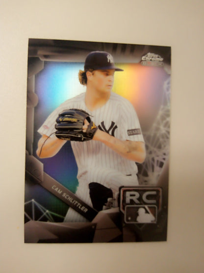 2026 Topps Chrome Black * Cam Schlittler * RC Variation #98
