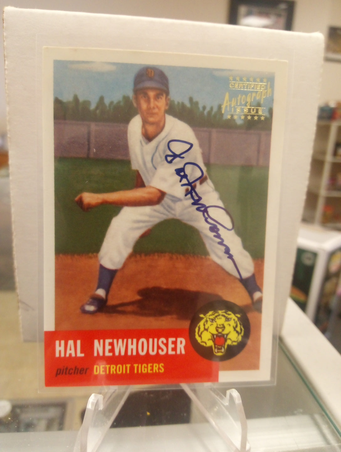 1997 Topps * Hal Newhouser * Reprint #228 Auto