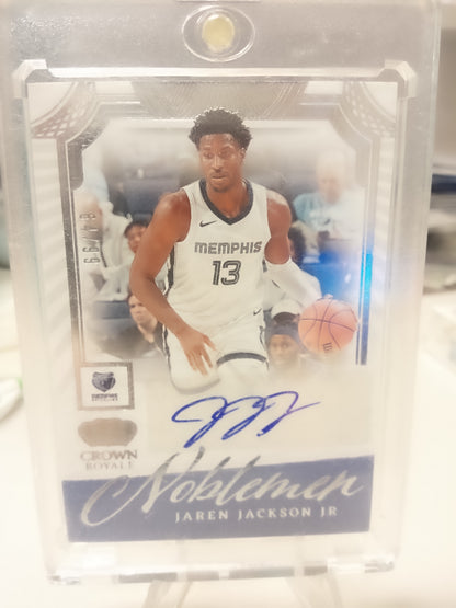 2023-24 Panini Crown Royale * Jaren Jackson Jr * #64/99 Auto #NM-JJJ