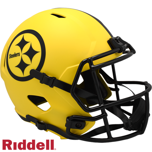 Pittsburgh Steelers Full Size Football Helmet - Rave Replica