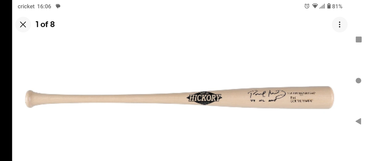 Paul Goldschmidt Signed Baseball Bat * MLB/Fanatics