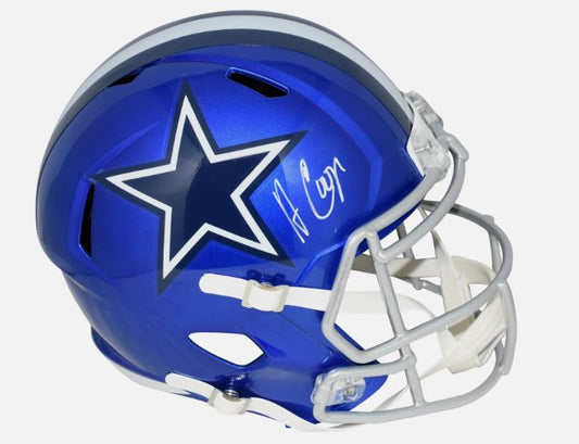 Amari Cooper Signed Dallas Cowboys Full Size Helmet * Beckett