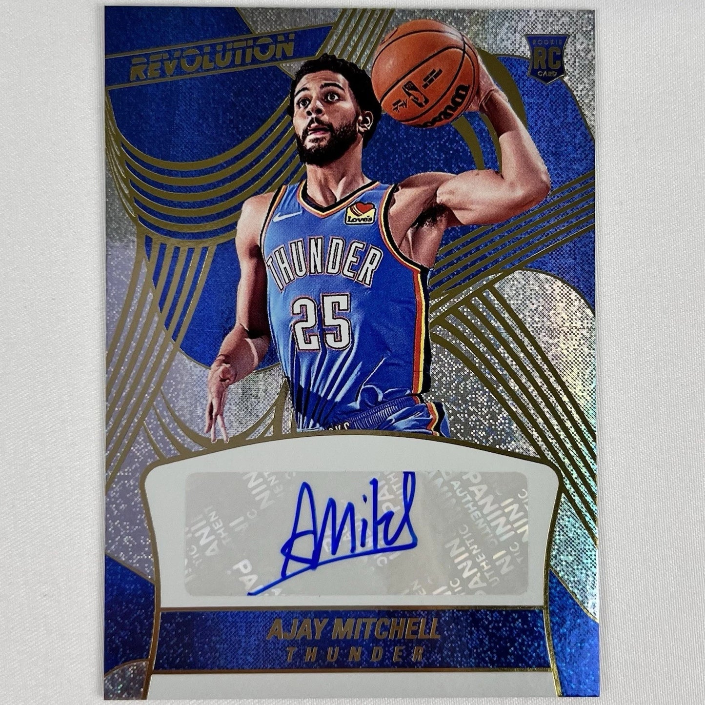 2024-25 Panini Revolution * Ajay Mitchell * RC Auto #RA-AJY
