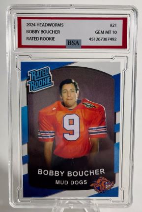 Waterboy Movie * Bobby Boucher * Graded Rated Rookie