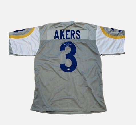 Cam Akers Rams Signed Jersey