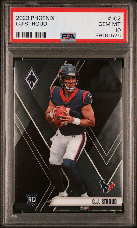 2023 Panini Phoenix * CJ Stroud * RC #102 * PSA 10