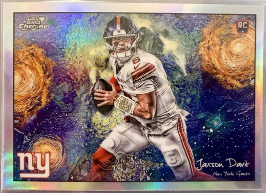 2025 Topps Cosmic Chrome * Jaxson Dart * Stars In The Night RC