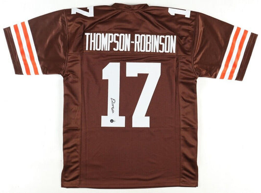 Dorian Thompson-Robinson Signed Cleveland Jersey