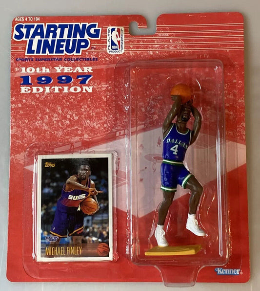 1997 Starting Lineup * Michael Finley Figure