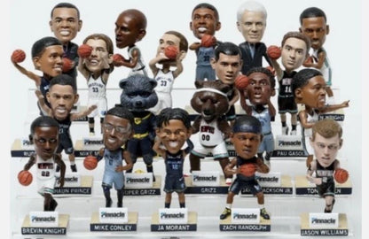 Memphis Grizzlies 20th Anniversary Bobbleheads * Pinnacle Set of 20