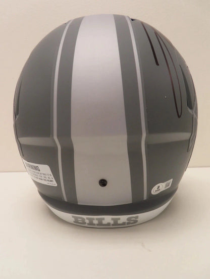 Josh Allen Signed Bills Full-Size Speed Helmet * Beckett