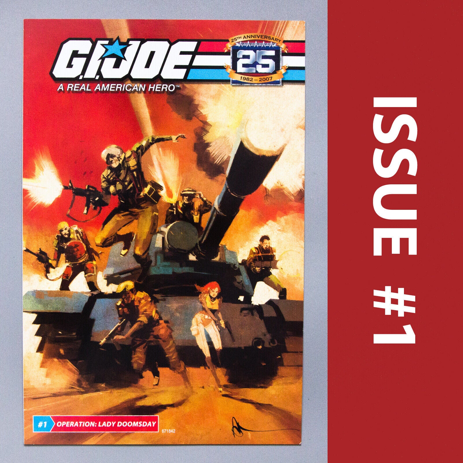 G.I. Joe 25th Anniversary #1 Operation: Lady Doomsday Comic Book ...