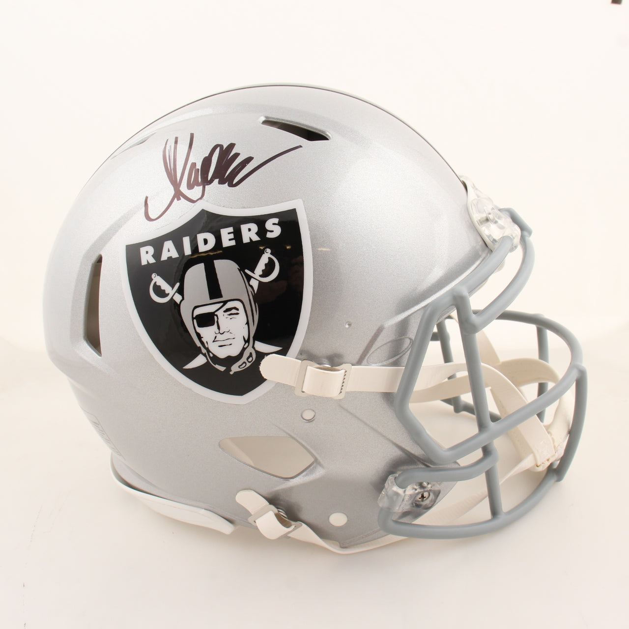 Marcus Allen Signed Raiders Full Size Authentic Helmet * Beckett