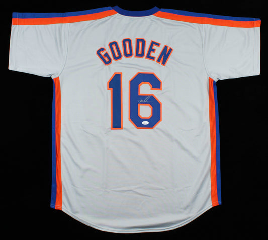 Dwight "Doc" Gooden Signed New York Jersey * JSA