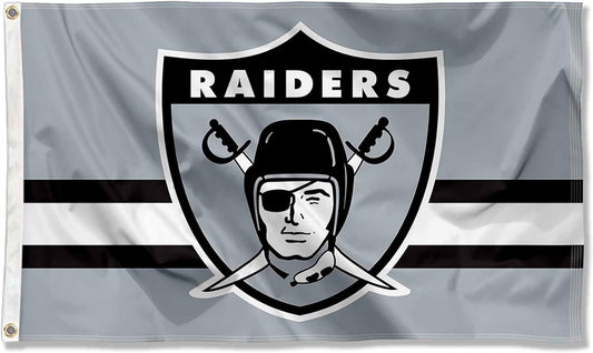 Raiders 3 X 5 Retro Flag