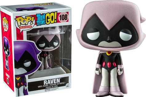 Funko POP! Teen Titans Go! Raven #108 Gray