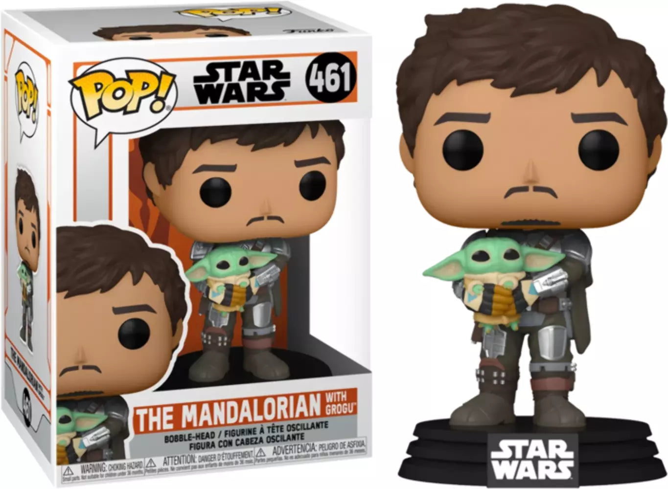 Funko POP! Star Wars * The Mandalorian with Grogu #461