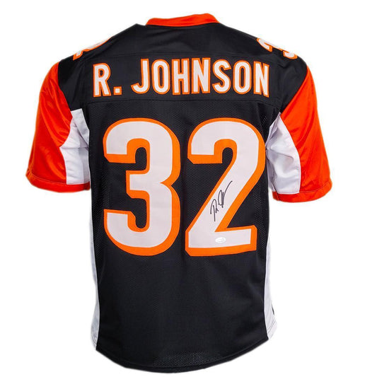 Rudi Johnson Signed Cincinnati Jersey