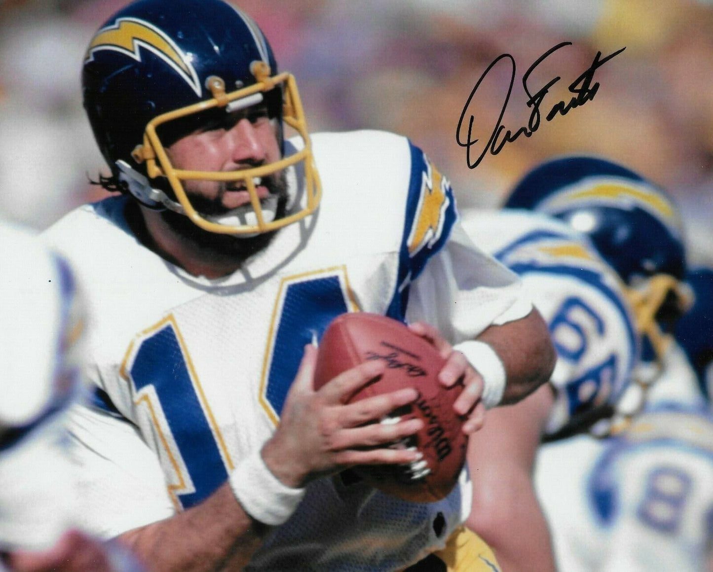 Dan Fouts San Diego Chargers Signed 8x10 Framed Photo