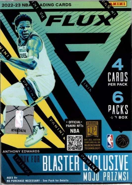 2022-23 Panini Flux Basketball Factory Sealed Blaster Box