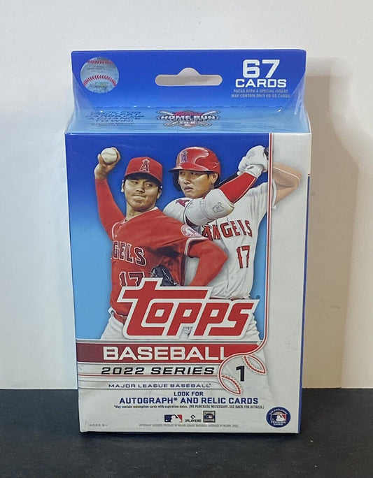 2022 Topps Series 1 Hanger Box - 67 Cards