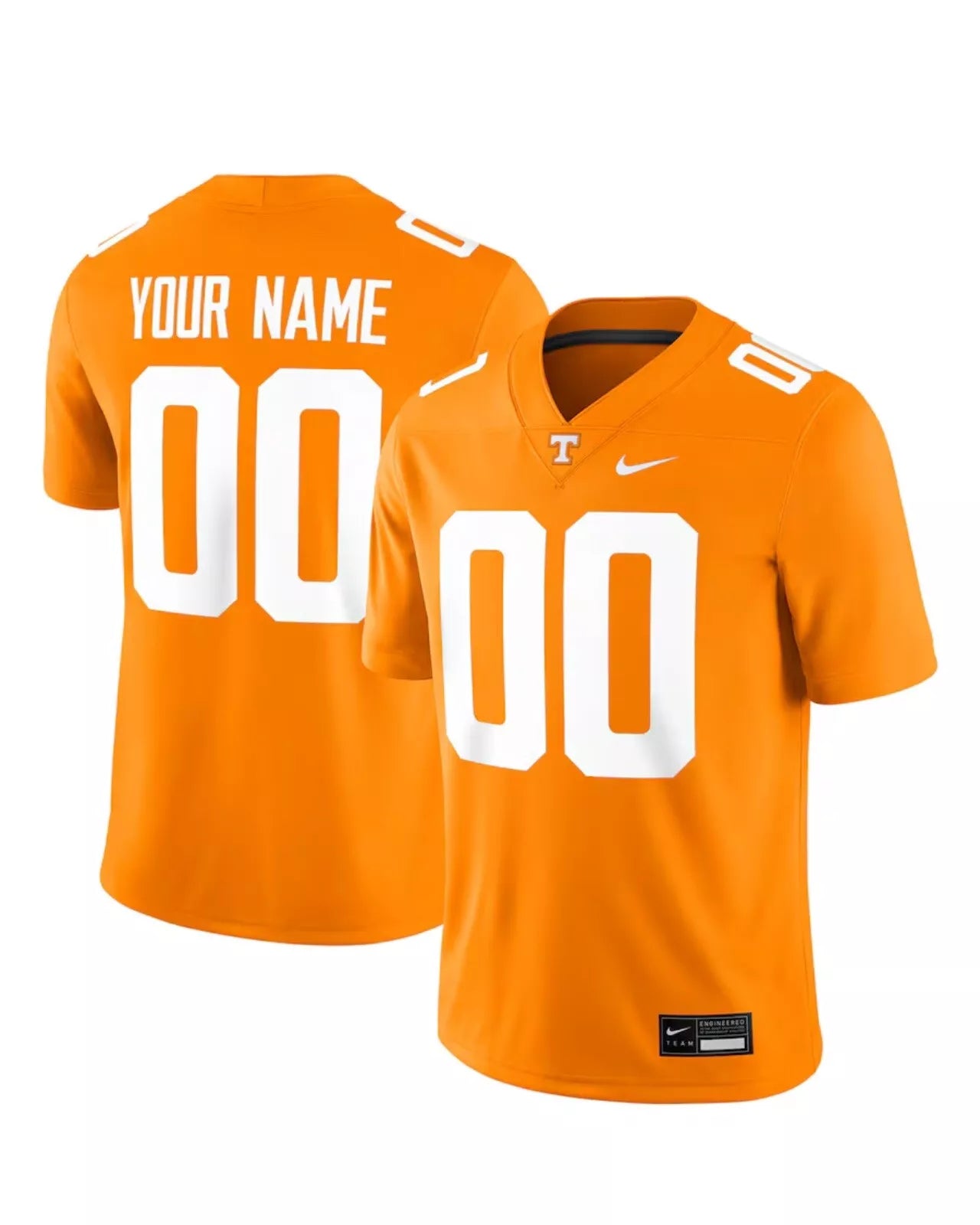 Custom Tennessee Volunteer Stitched Football Jersey